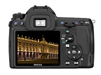 Pentax K5 back